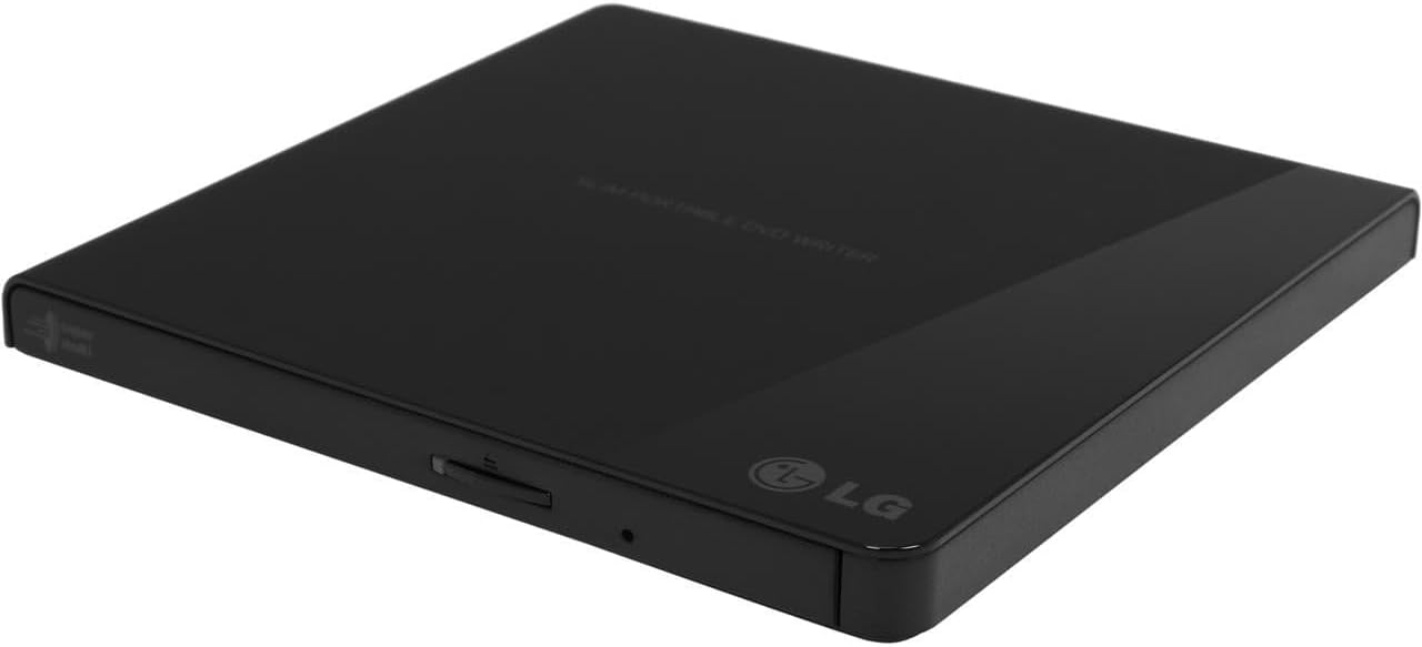 LG GP65NB60 DVD-Writer - Sleek Black Retail Pack