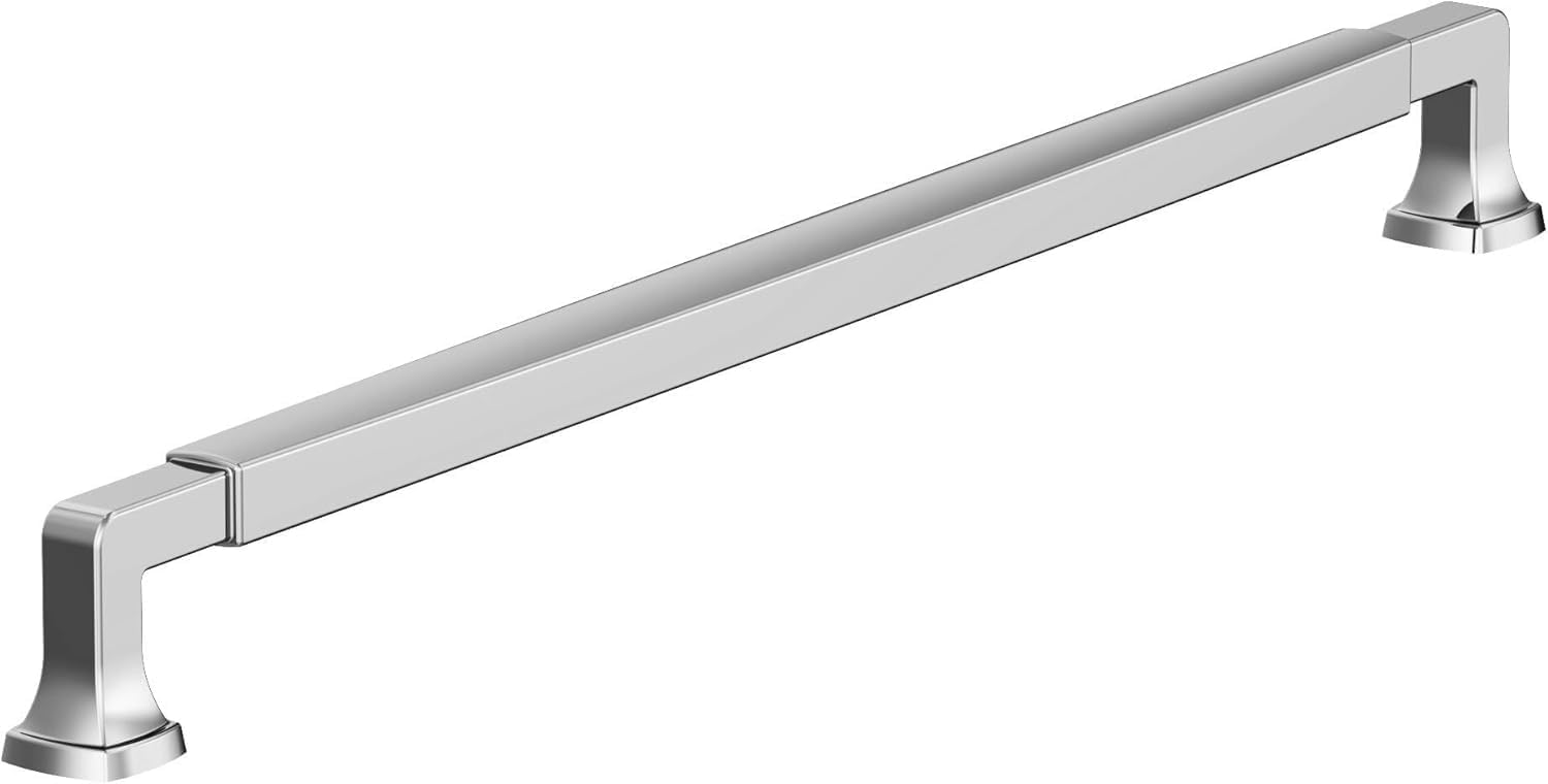 Polished Chrome Appliance Pull by Amerock - 18 inch Handle