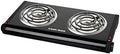 Black+Decker Double Burner Range - Compact Freestanding Range