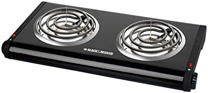 Black+Decker Double Burner Range for Efficient Cooking Needs