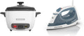 BLACK+DECKER 16-Cup Rice Cooker & Easy Steam Iron 1ft