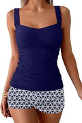 B2prity Womens Tankini Swimsuit Tummy Control Ruched Two Piece