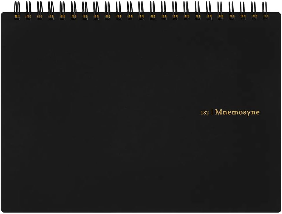 Maruman A5 Horizontal Notebook, 5mm Squares, 70 Sheets - Ideal for Organization