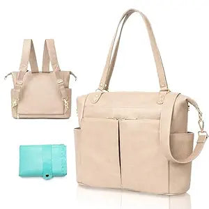 MOMINSIDE Diaper Bag Tote: Stylish, Versatile, and Spacious