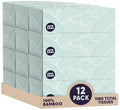 Save Trees Bamboo Facial Tissues - 12 Boxes, 3-Ply Comfort