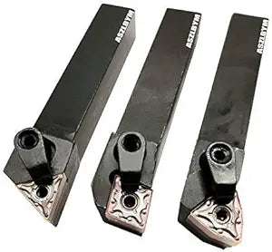 3PCS Metal Lathe Excircle Indexable Carbide Turning Tool Set
