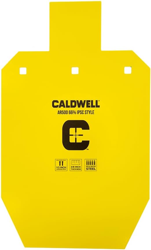 Caldwell High Caliber AR500 Steel Targets for Precision Shooting