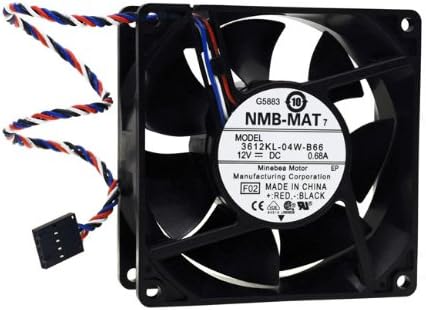 NMB MAT 3612KL-04W-B66 4-Wire 5-Pin Fan for Dell Systems