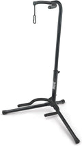 On-Stage XCG4 Black Tripod Guitar Stand, Single - Reliable, Padded