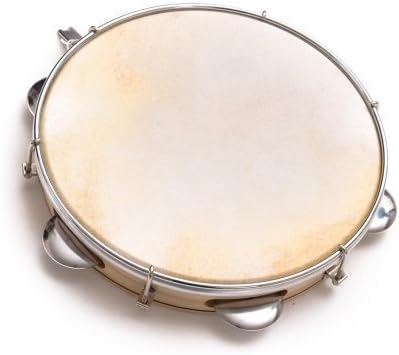 Capoeira Leather Pandeiro Drum Tambourine for Samba Music