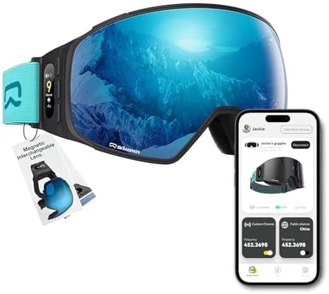 SKIWARRIOR All-in-One Smart Ski Goggles