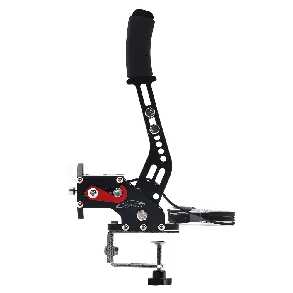 RASTP 64Bit PC USB Handbrake for Sim Racing Games - Black