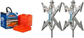 X-Chock Wheel Stabilizer Pair + Lynx Levelers 10 Pack - Stable RV
