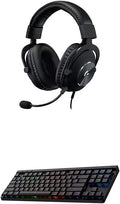 Logitech G Pro X Wired Headset + G515 TKL Keyboard Bundle - Precision