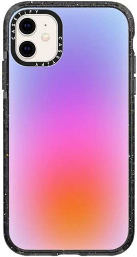 CASETiFY Impact Case for iPhone 11 - Clear Black Color Cloud