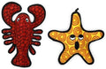 World's Tuffest Soft Dog Toy - Ocean Larry Lobster for Fun