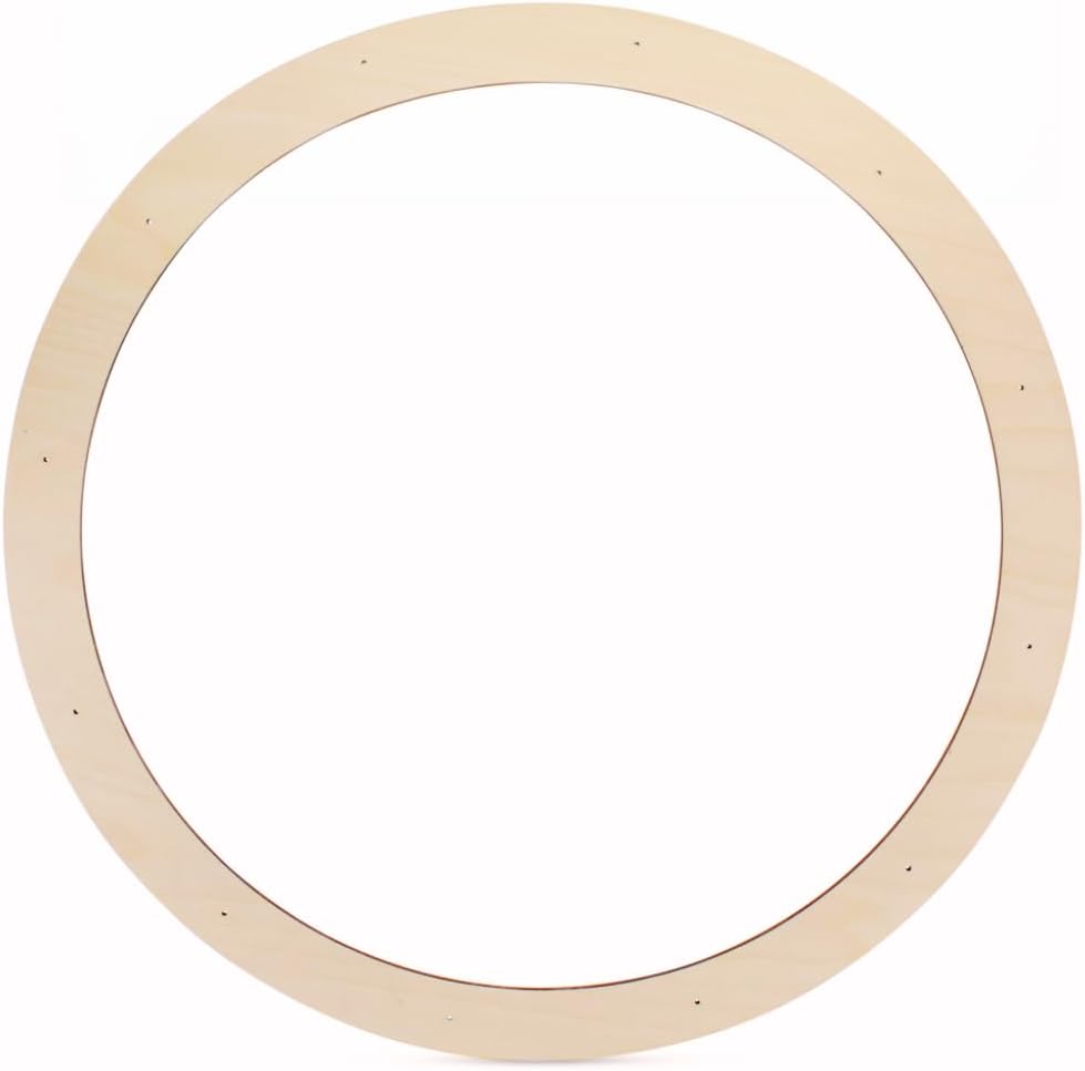 Extra-Large Wreath Frame for Crafts & Door Decor by Woodpeckers