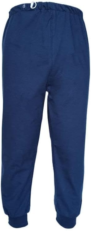 LEEMOOCARE Waterproof Diaper Pants - Leak-Proof Cotton - Blue XL