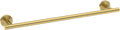 USHOWER Brushed Gold Towel Bar 24-Inch - Elegant Wall-Mounted Towel