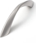 20 Pack Brushed Nickel Cabinet Pulls 3 in Arch Twisted Silver Handles