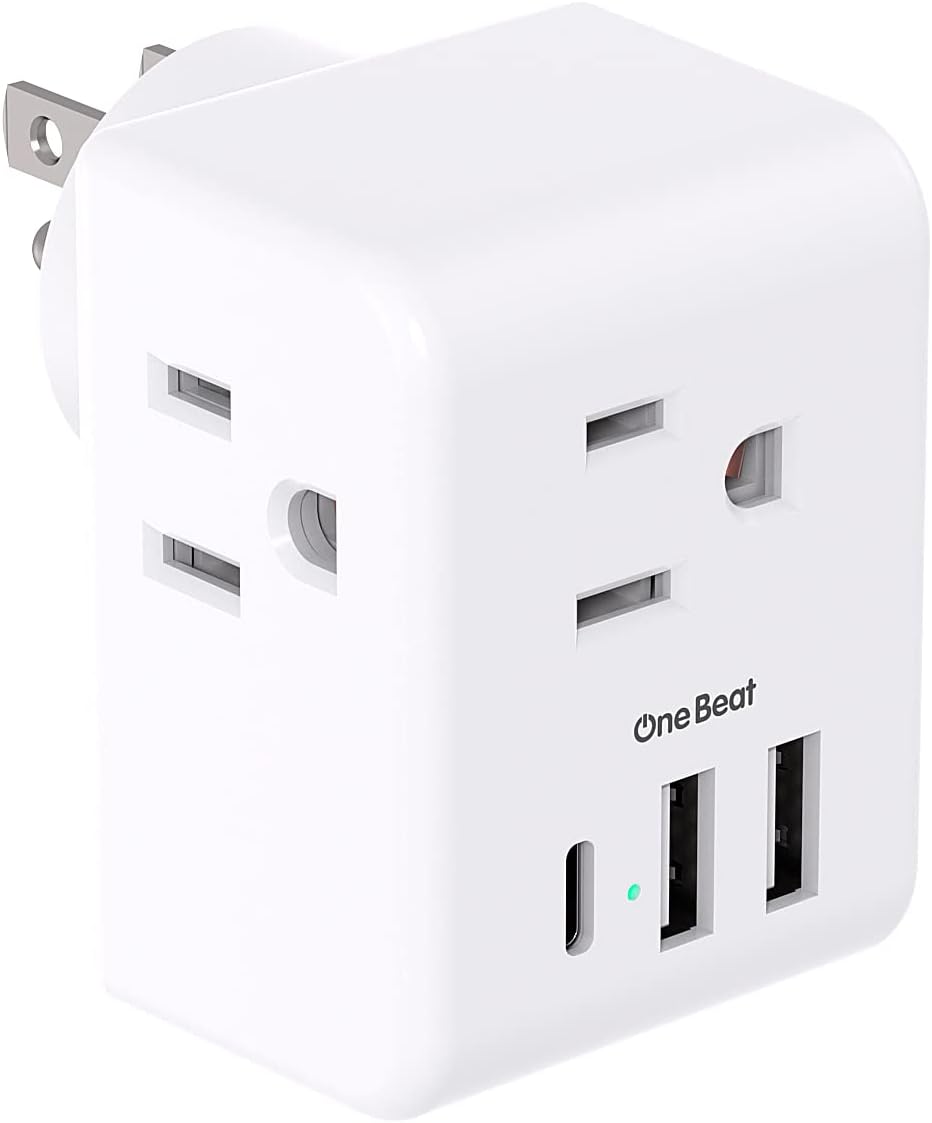 Powerful Multi Plug USB Outlet Expander by One Beat