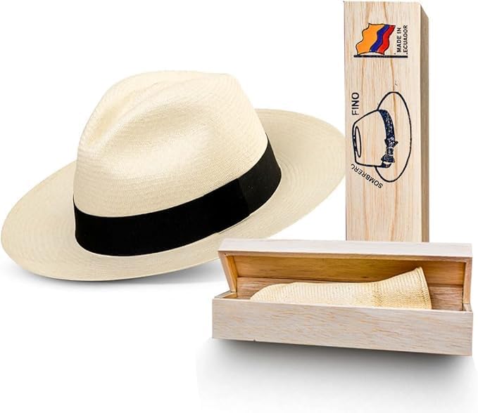 Custom Montecristi Panama Hat, Handwoven in Ecuador for Summer