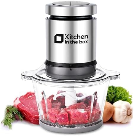Powerful Mini Food Processor & Chopper Combo