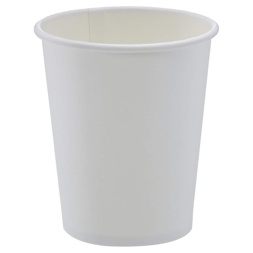 Compostable Coffee Cups 8 Ounces for Hot and Cold Drinks