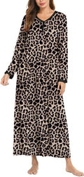 Ekouaer Women's Long Sleeve Nightgown for Ultimate Comfort