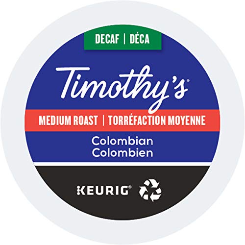 Colombian Decaf Single-Serve K-Cup Pods for Keurig Brewing