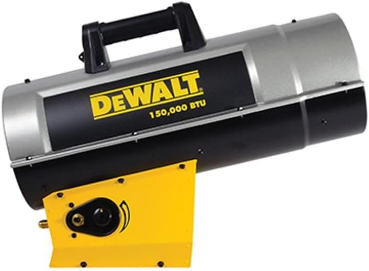 DeWALT 110k-150k BTU Propane Heater - Powerful Heat Fast!