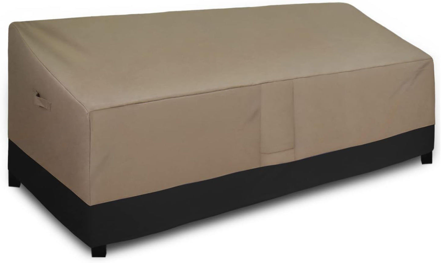 Easy-Going Waterproof Outdoor Couch Cover for 4-Seater Sofa