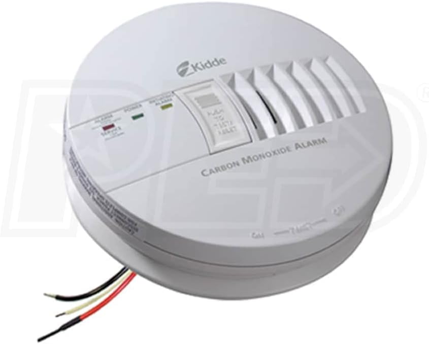 Kidde Hardwired Carbon Monoxide Detector with Battery Backup