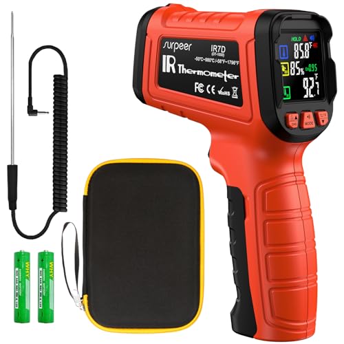 Infrared Thermometer Gun for Precise Temperature Measurement