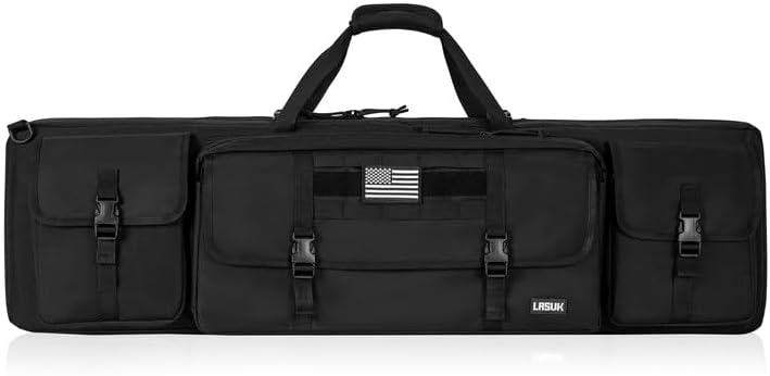 28 to 55 Inch Soft Double Rifle Bag for Outdoor Shooting