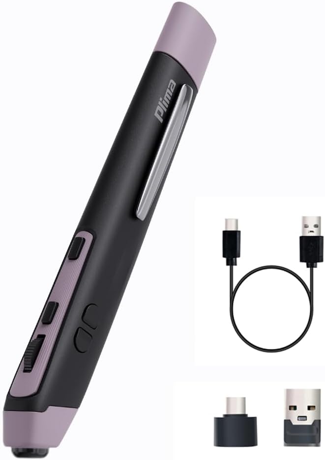Plima Patent Ergonomic Pen Mouse with Dual Mode Functionality