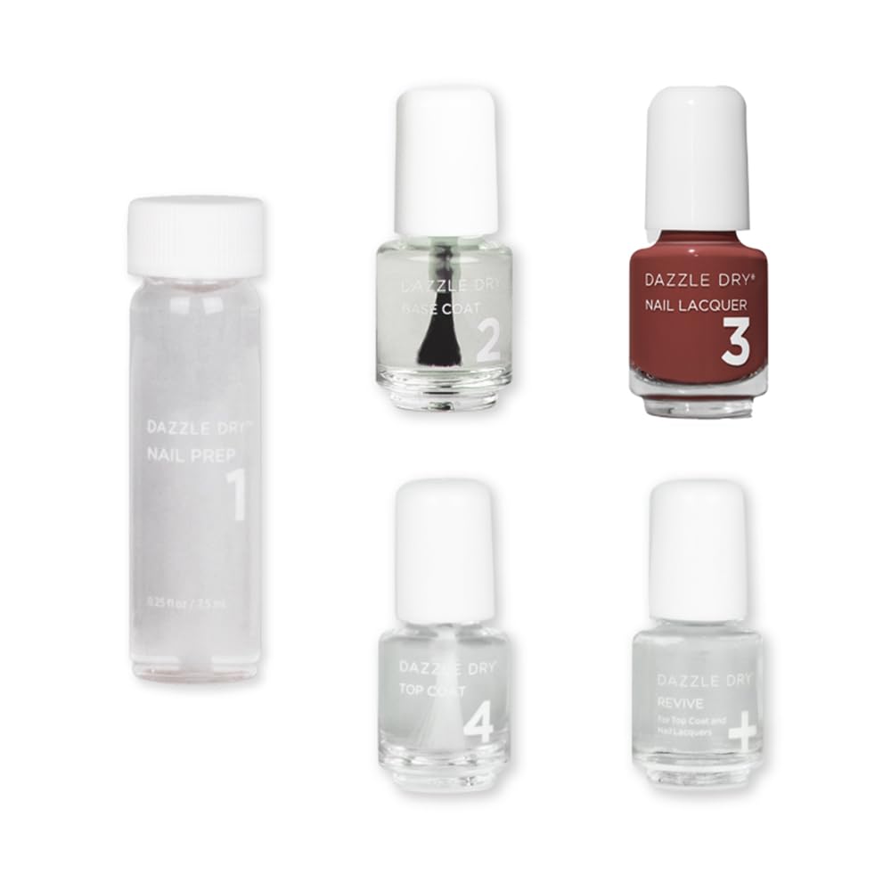 Dazzle Dry Mini Kit 4 Step System - Cozy Cinnamon Spice Red