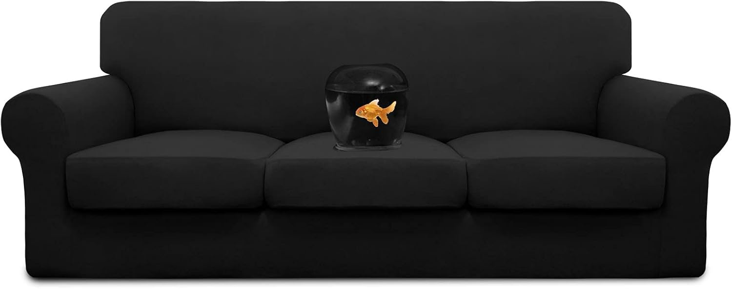 Waterproof 4 Pieces Stretch Couch Cover for Dogs and Kids