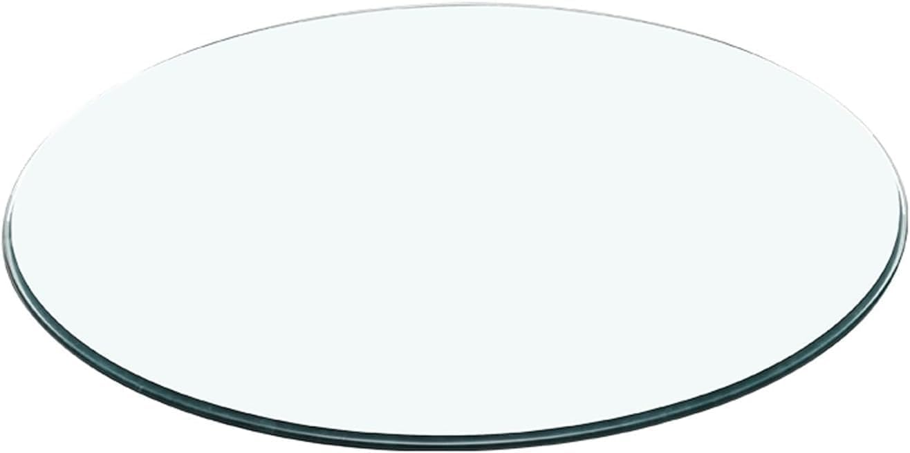 30 inch Round Tempered Glass Table Top for Dining & Kitchen