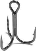 Fishing Hooks Treble Hooks 4X Strong Short Shank Black Nickle