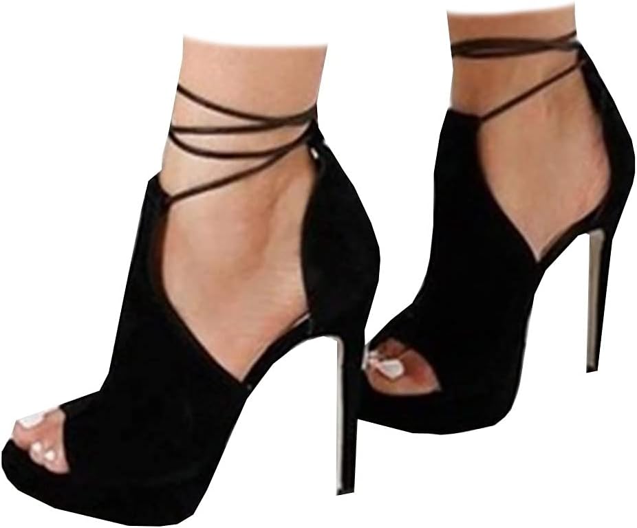 Womens Peep Toe Platform Heels for Stylish Summer Looks