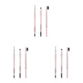Real Techniques Brow Styling Set - Complete 3-Piece Brow Brush Kit