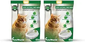 Natural Pine Wood Cat Litter for Clean and Odor-Free Homes