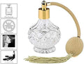 H&D Charming Clear Glass Perfume Bottle