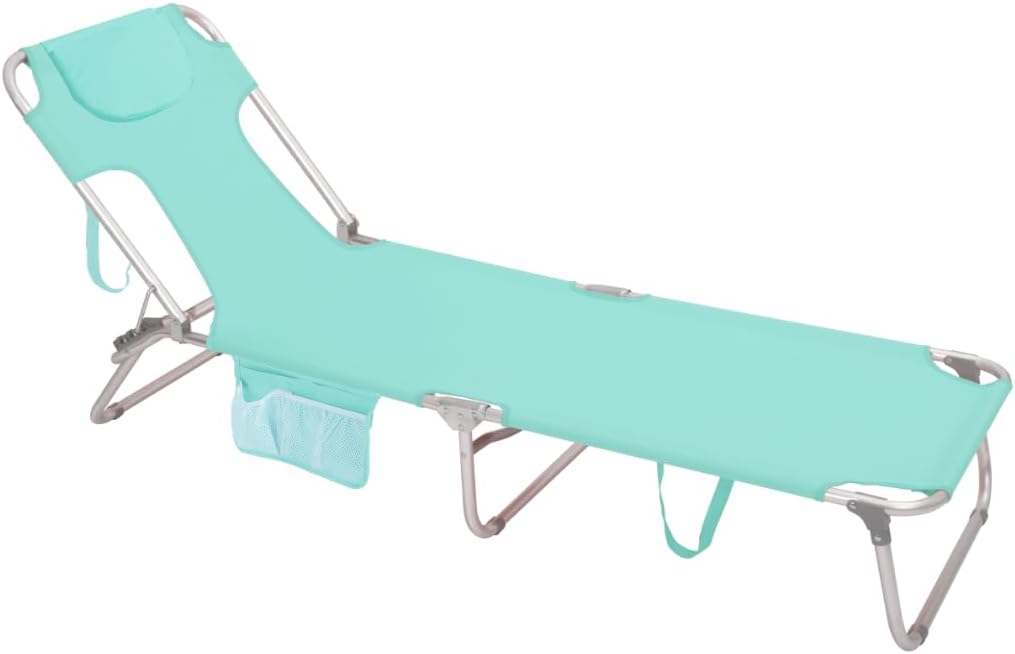SUNNYFEEL Beach Lounge Chair: Lightweight Tanning Chair