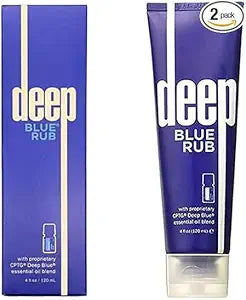 Deep Massage BlueRub 4 oz Pack of 2 for Soothing Relief