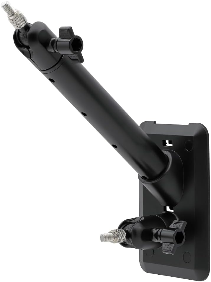 Universal 2-in-1 Outdoor Wall Mount - Black