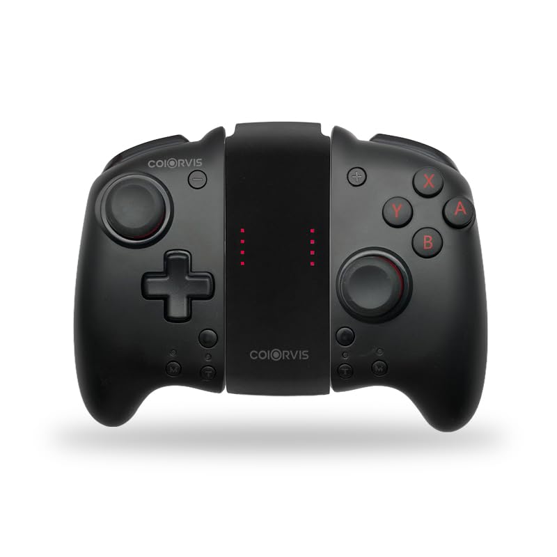COIORVIS Wireless Joypad Controller for Switch with Turbo & Vibration