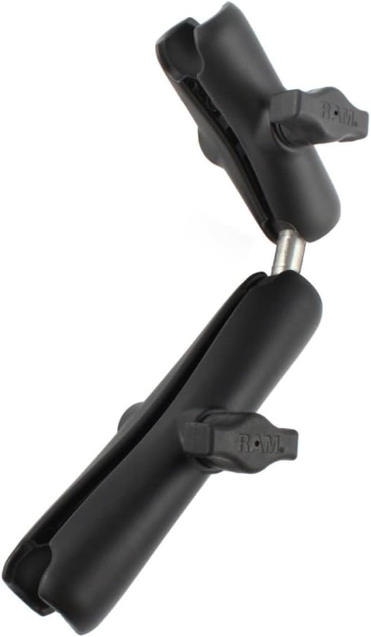 RAM Mounts Double Socket Arm with Dual Extension and Ball Adapter