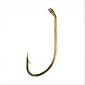 Eagle Claw Baitholder Down Eye Offset Hooks 50 Pack - Durable Field